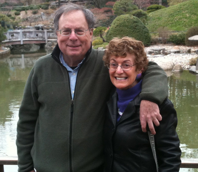 Richard and BRB, Brooklyn Botanical Garden 2011